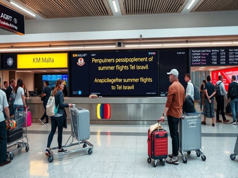 Malta KM Malta postpones summer Tel Aviv flights in favour of new destination