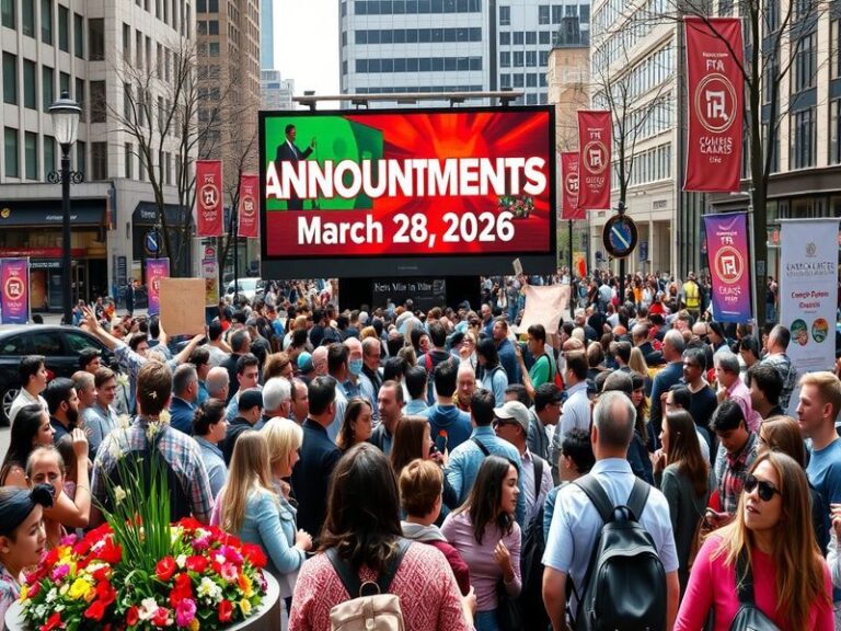 Malta Announcements − March 28, 2026