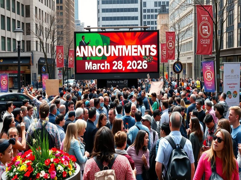 Malta Announcements − March 28, 2026