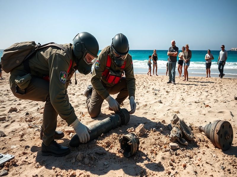 Malta AFM safely removes unexploded WWII ordnance from Rabat, Birżebbuġa