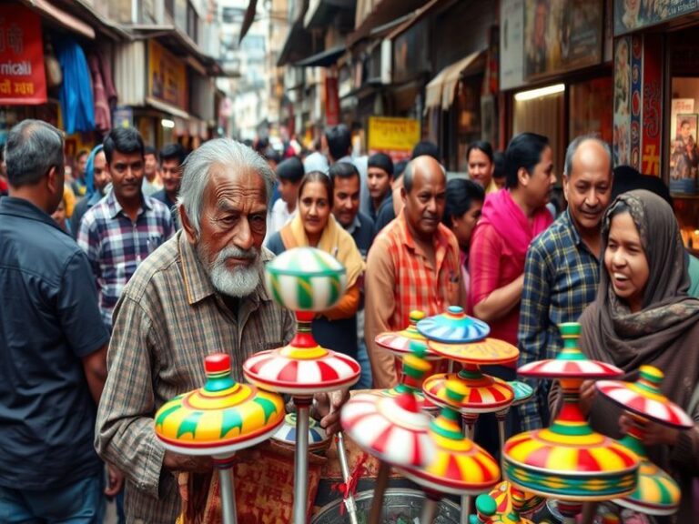 Malta Spinning tops and global chaos