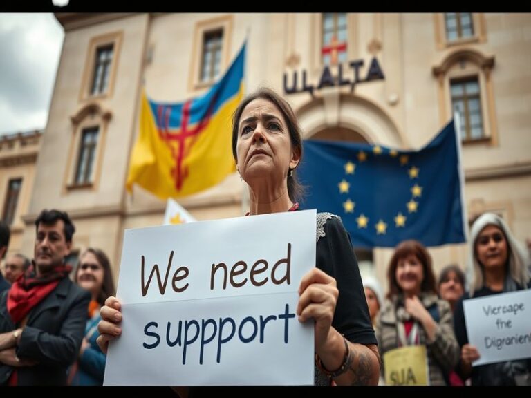 Malta Ukrainian woman says Malta rules ignore the conflict she fled