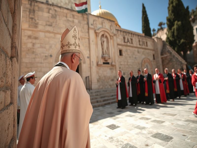 Malta Cardinal Pizzaballa 'to be allowed' into Holy Sepulchre after global pressure