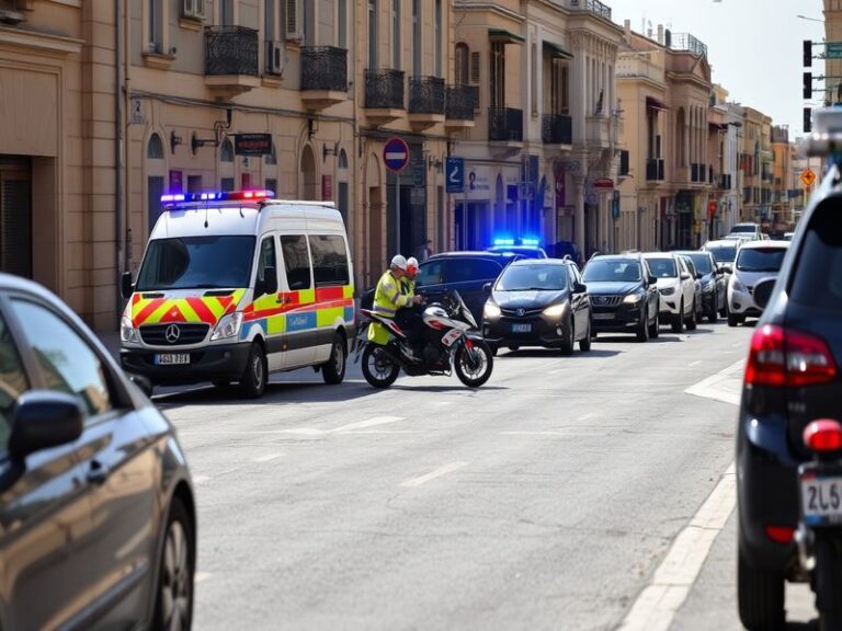 Malta Motorcyclist grievously injured in Msida crash