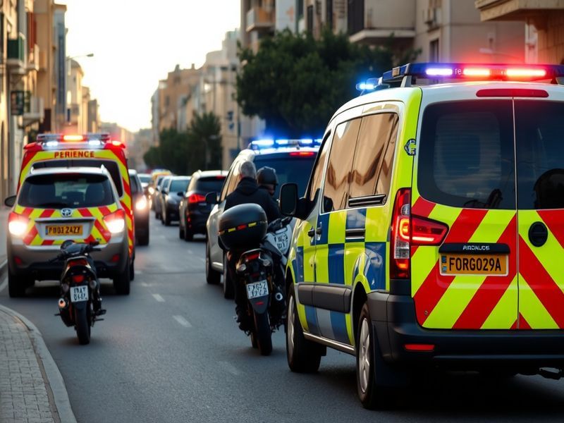 Malta Motorcyclist grievously injured in Msida crash