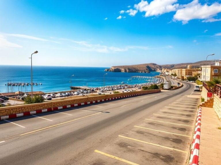 Malta Mellieħa road closure for two months close to Golden Bay