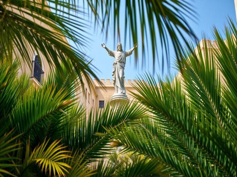 Malta Palm Sunday procession in Għajnsielem