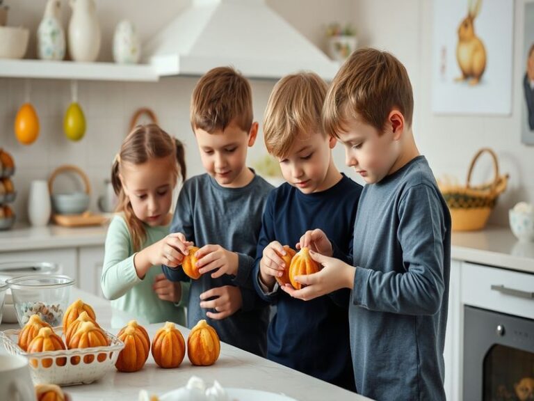 Malta Children baking figolli for charity