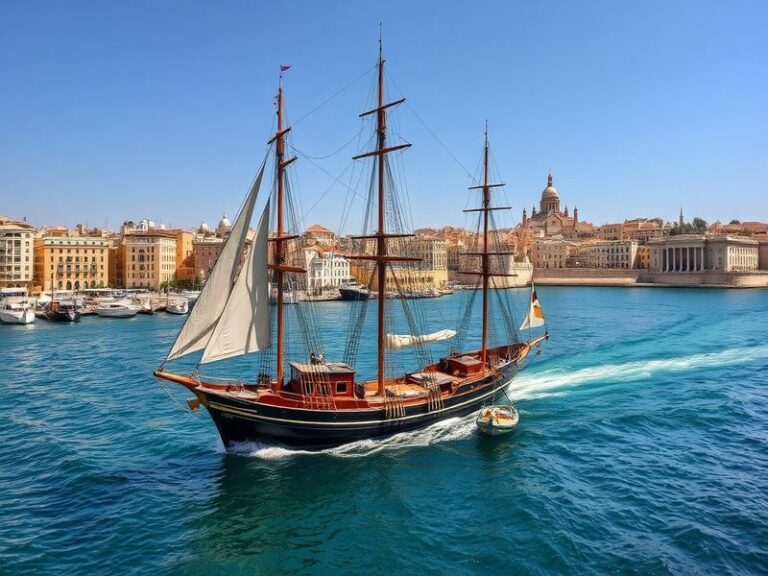 Malta Historic Italian sailing vessel completes voyage from Valletta to France