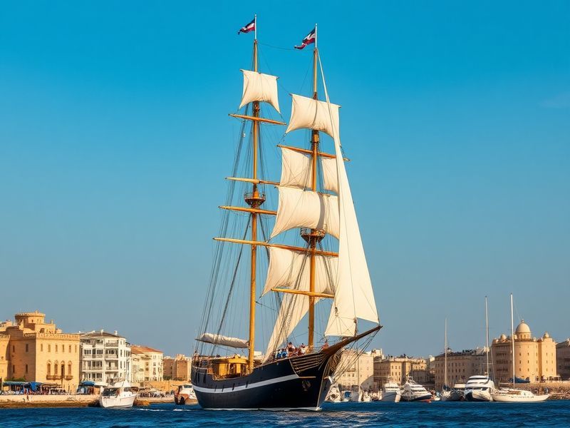 Malta Historic Italian sailing vessel completes voyage from Valletta to France