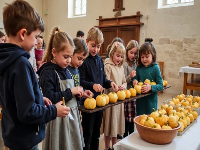 Malta Children baking figolli for charity