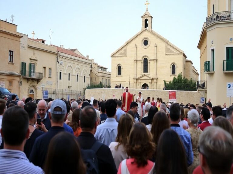 Malta Holy Week events in Msida