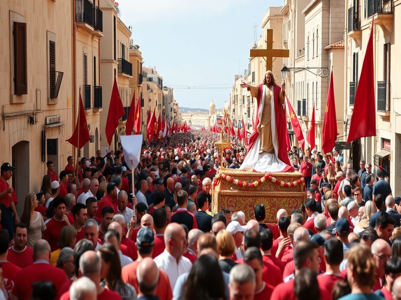 Malta Holy Week events in Msida