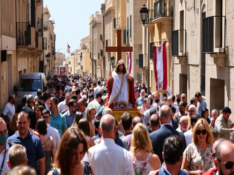 Malta Holy Week events in Msida