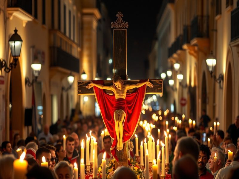 Malta Ave Crux, Spes Unica – Holy Week attraction in Victoria