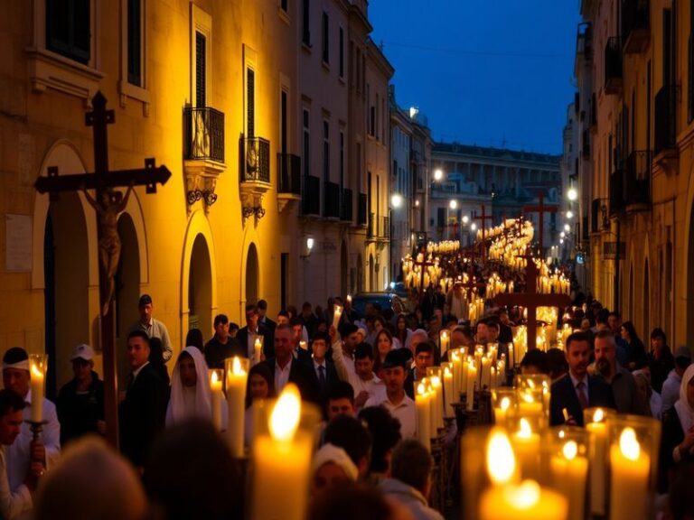 Malta Ave Crux, Spes Unica – Holy Week attraction in Victoria