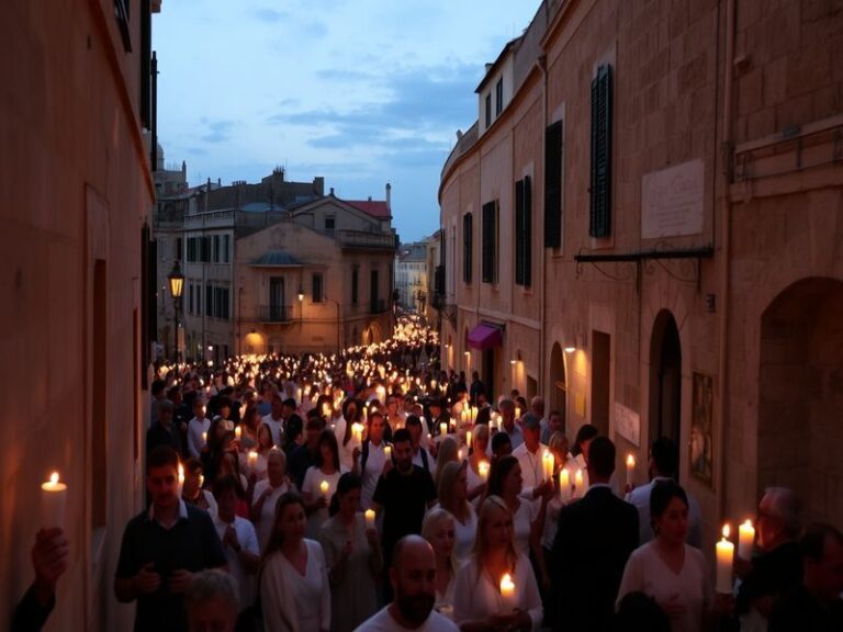 Malta Ave Crux, Spes Unica – Holy Week attraction in Victoria