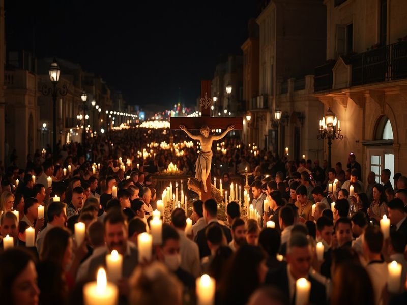 Malta Ave Crux, Spes Unica – Holy Week attraction in Victoria