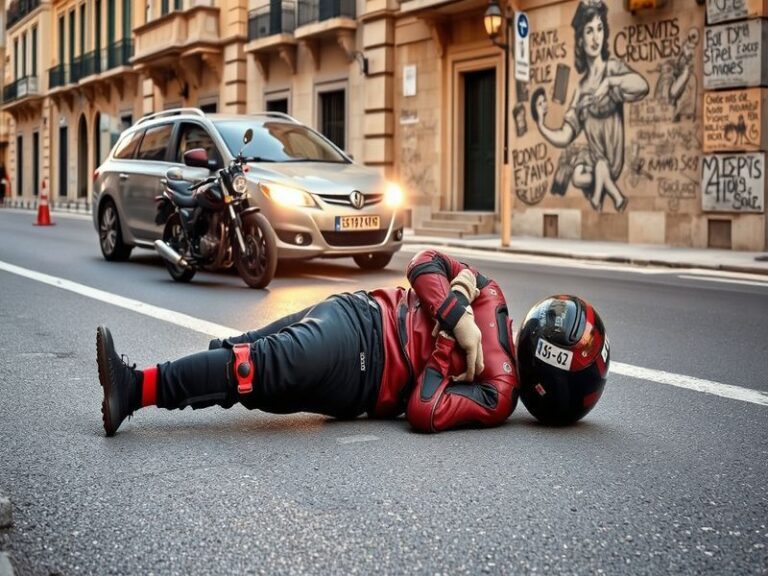 Malta Man fined €4k, loses driving licence after driving over motorcyclist