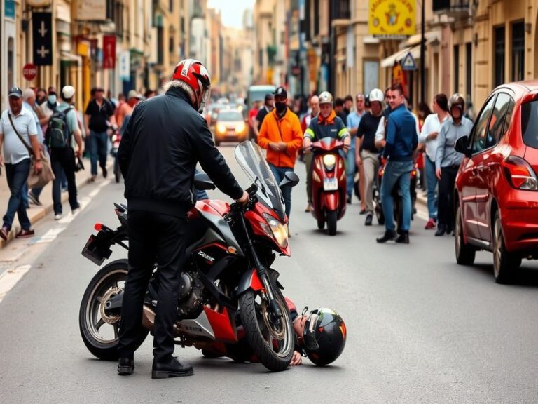 Malta Man fined €4k, loses driving licence after driving over motorcyclist