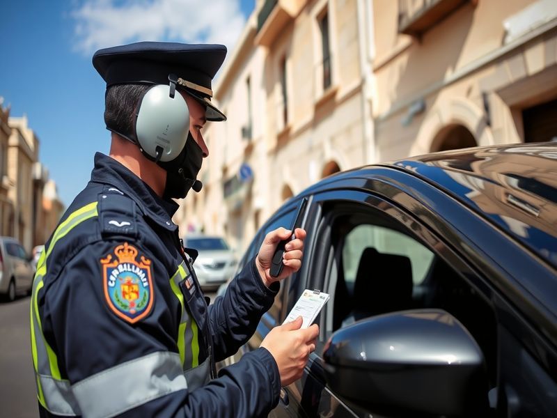 Malta Man shows LESA a photo of someone else's licence after crashing into a car