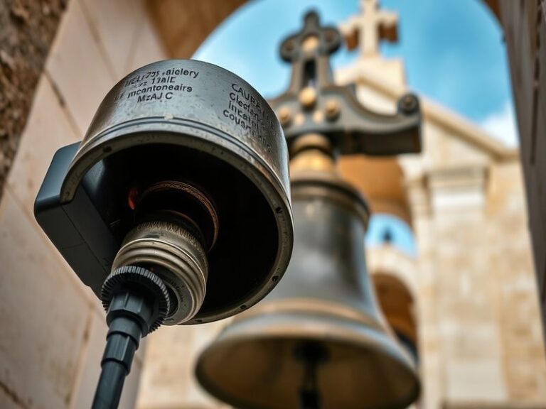 Malta The clapper that replaces church bells