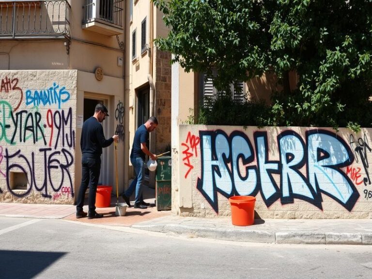 Malta Vandals go on spraying spree in Gżira