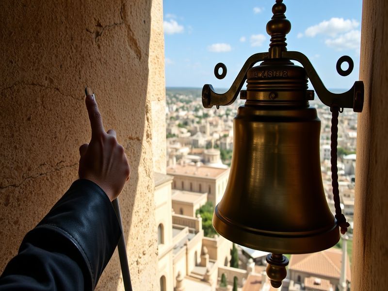 Malta The clapper that replaces church bells