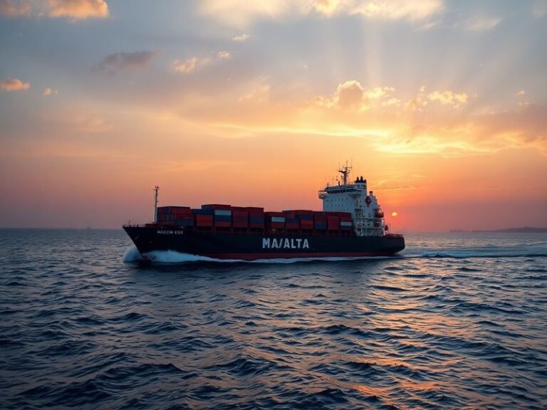 Malta Malta-flagged container ship first to cross Hormuz Strait since March 1