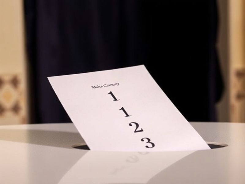 Malta Your vote doesn’t stop at ‘1’
