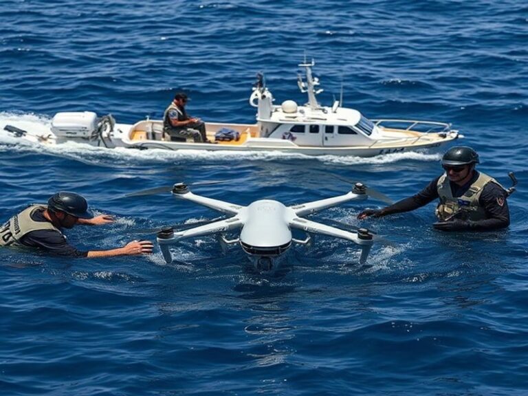 Malta Frontex drone forced to ditch at sea after technical fault