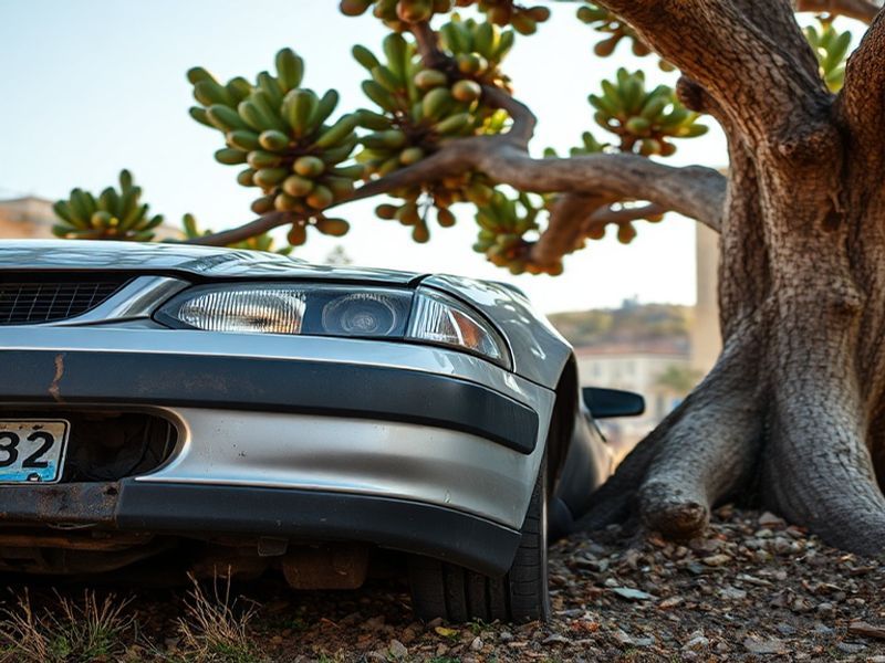 Malta Man crashes car into tree in Attard