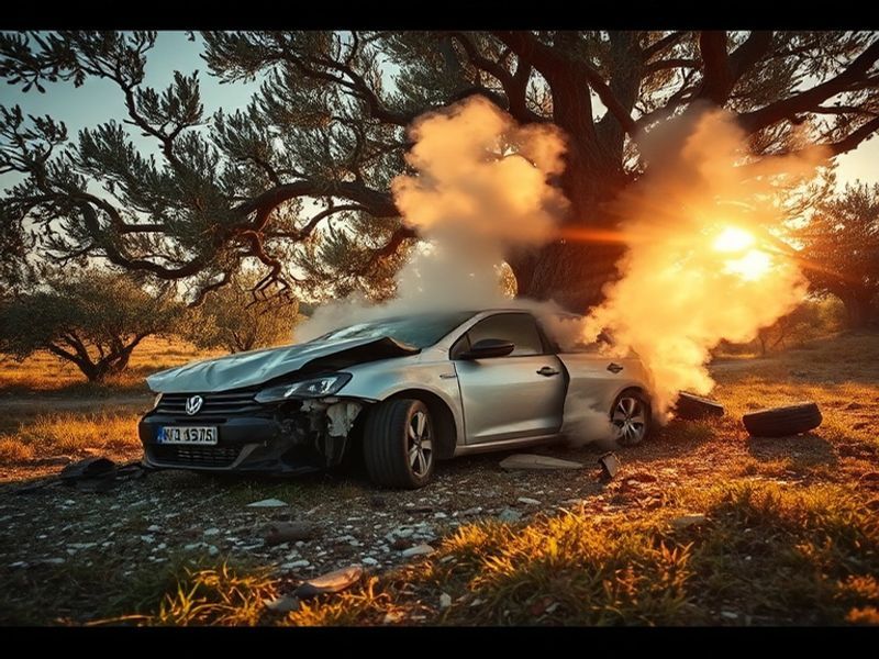 Malta Man crashes car into tree in Attard