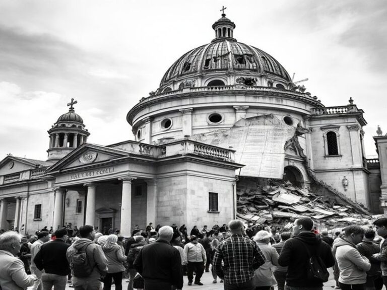 Malta In pictures: The 1924 collapse of Rabat’s St Paul’s dome