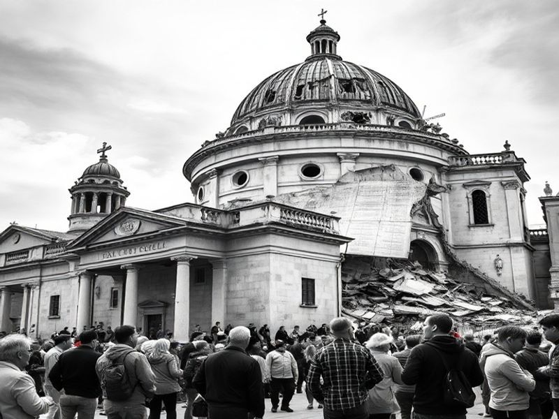 Malta In pictures: The 1924 collapse of Rabat’s St Paul’s dome
