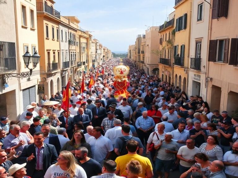 Malta Octave of Easter procession in Ħamrun