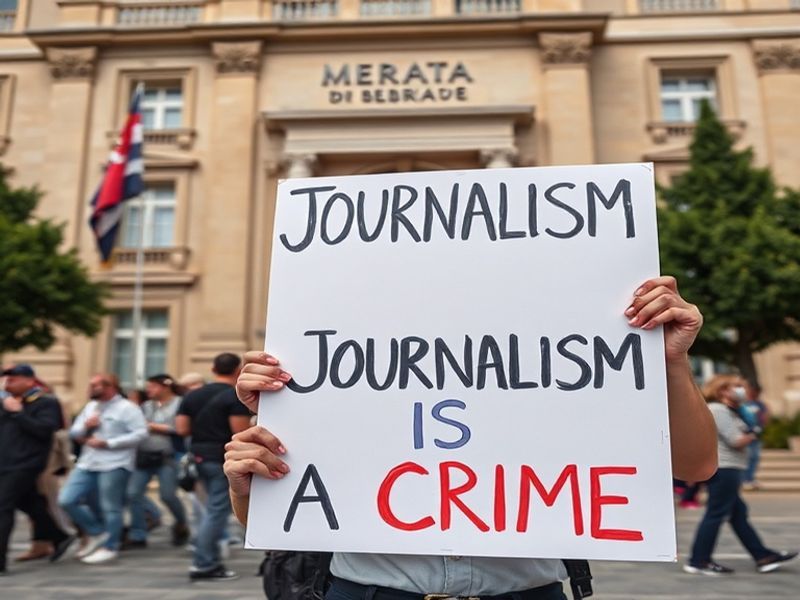 Malta Editor of independent Serbian TV channel removed in 'blow to press freedom'