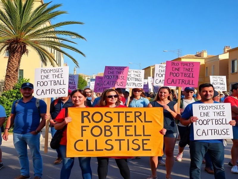 Malta Activists urge government to withdraw Pembroke football campus proposal