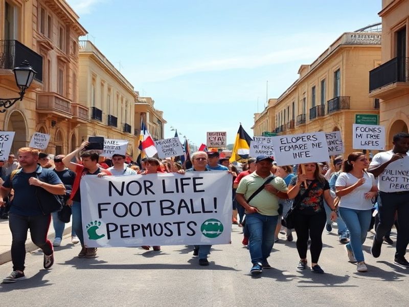 Malta Activists urge government to withdraw Pembroke football campus proposal