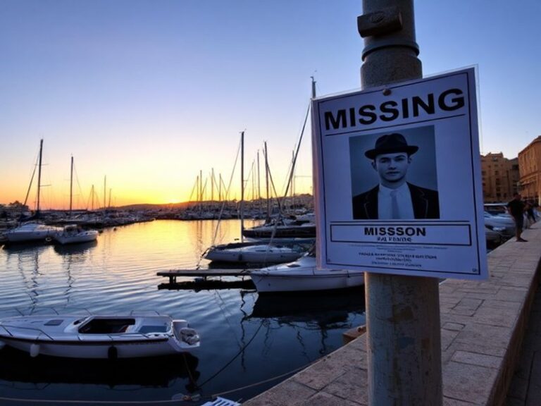Malta Search continues for missing student, three weeks on