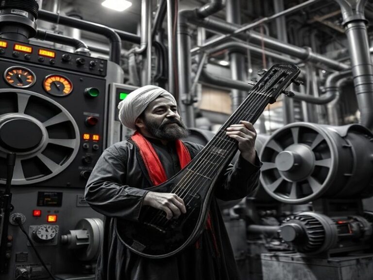 Malta Could music at a power plant prevent war? One Iranian musician hopes so