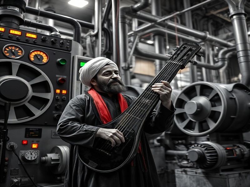 Malta Could music at a power plant prevent war? One Iranian musician hopes so