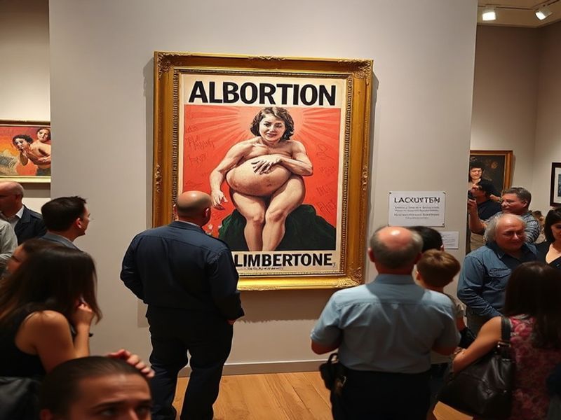 Malta Abortion artwork still on show after censorship claim