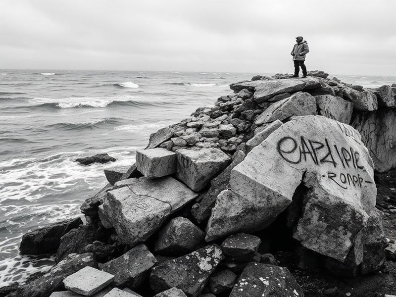 Malta Last days of White Rocks: art, decay and memory