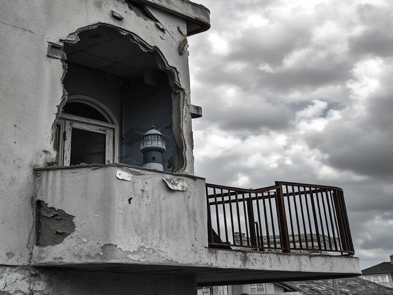 Malta Last days of White Rocks: art, decay and memory