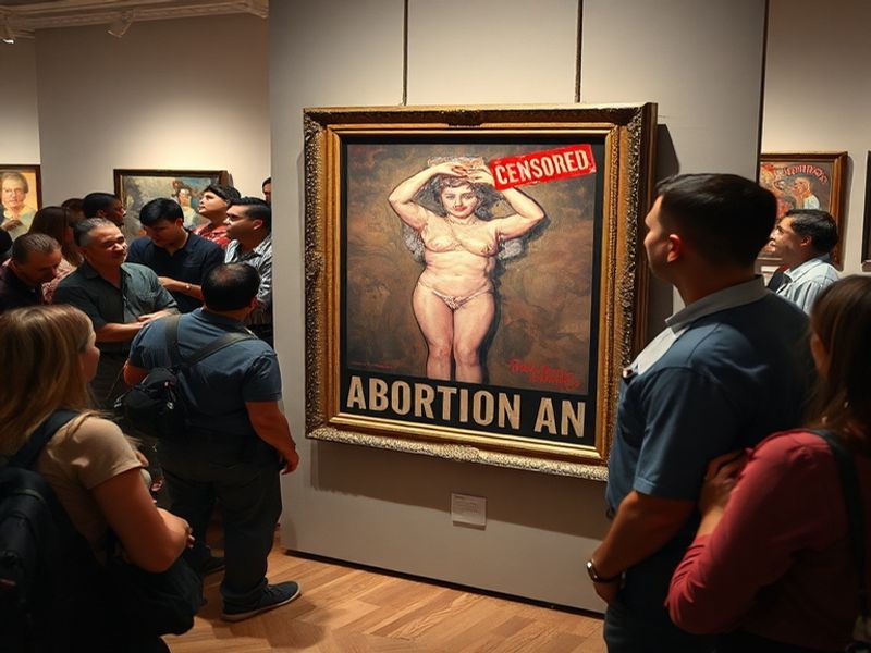 Malta Abortion artwork still on show after censorship claim