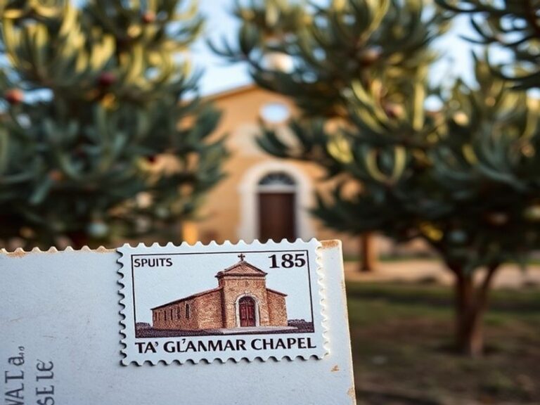 Malta Gozo’s chapels, small churches shown on personalised stamps