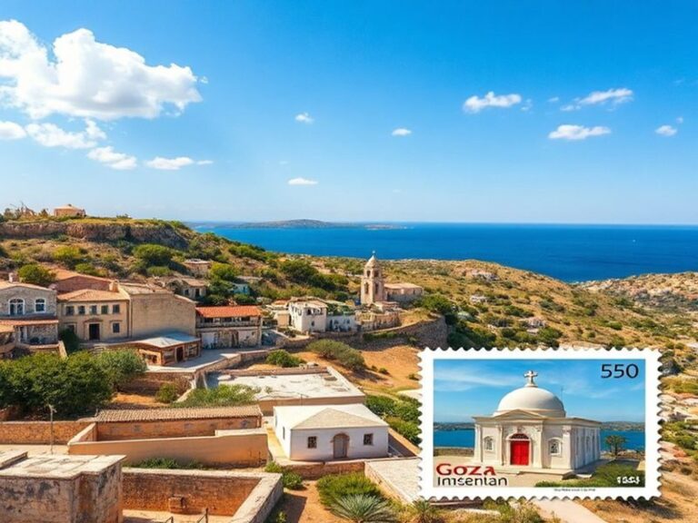 Malta Gozo’s chapels, small churches shown on personalised stamps