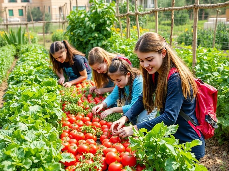 Malta Her students had nowhere to grow crops. Then she saw a rundown piece of land