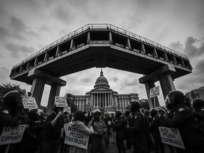 Malta Government accused of ‘steamrolling’ communities over Msida footbridge